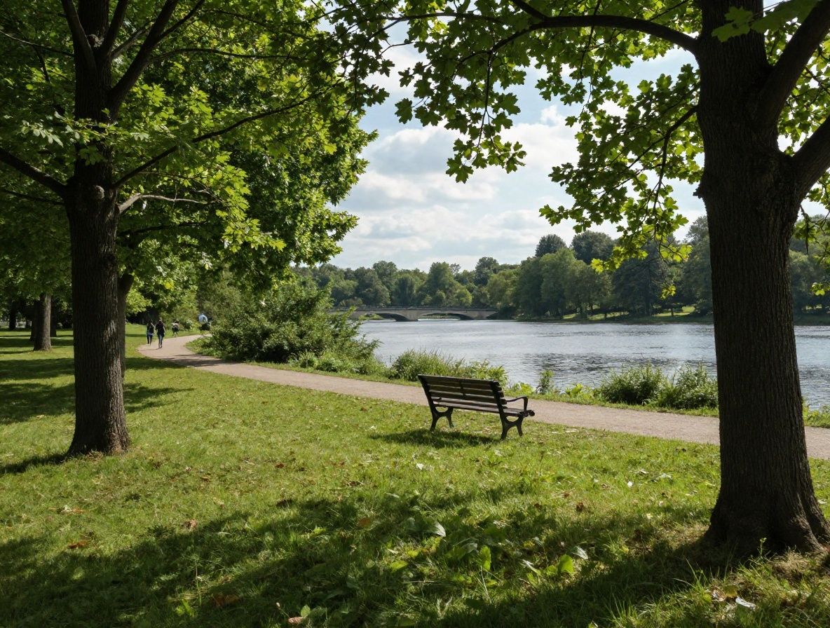 Scène matinale paisible d'une personne méditant assise en tailleur sur un tapis de yoga dans une pièce lumineuse aux grandes fenêtres laissant entrer la lumière naturelle du matin, plantes vertes en arrière-plan